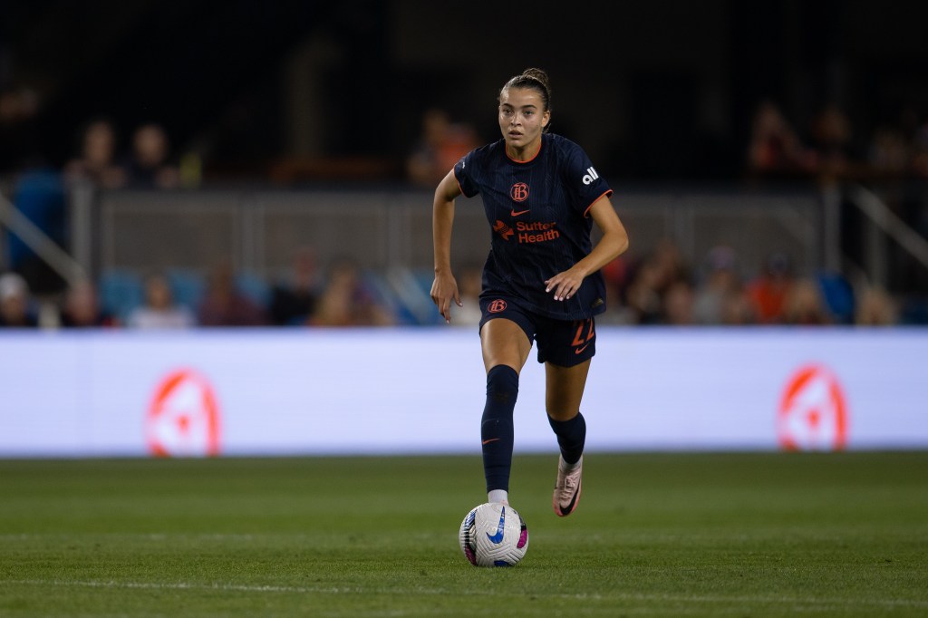 Brooklyn Courtnall, Courtesy of Bay FC